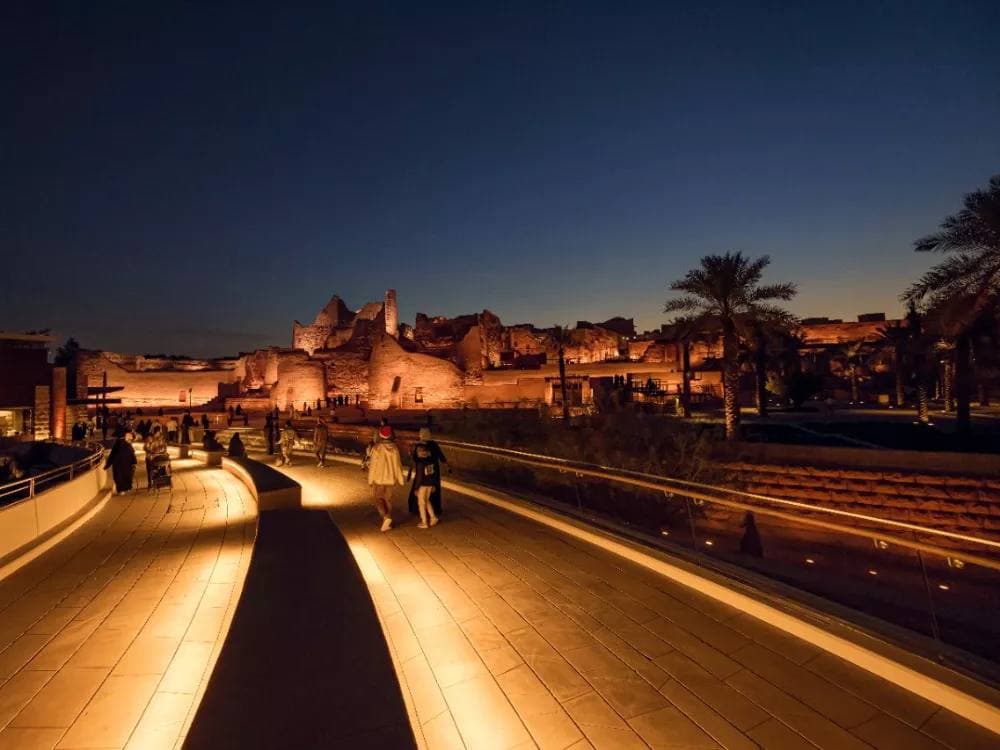 جولة معالم الرياض من الدرعية الى فيا الرياض 