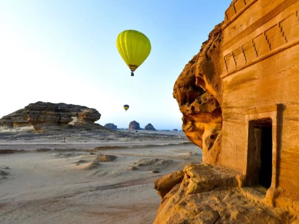 العلا:تجربة الحجر البانورامية 