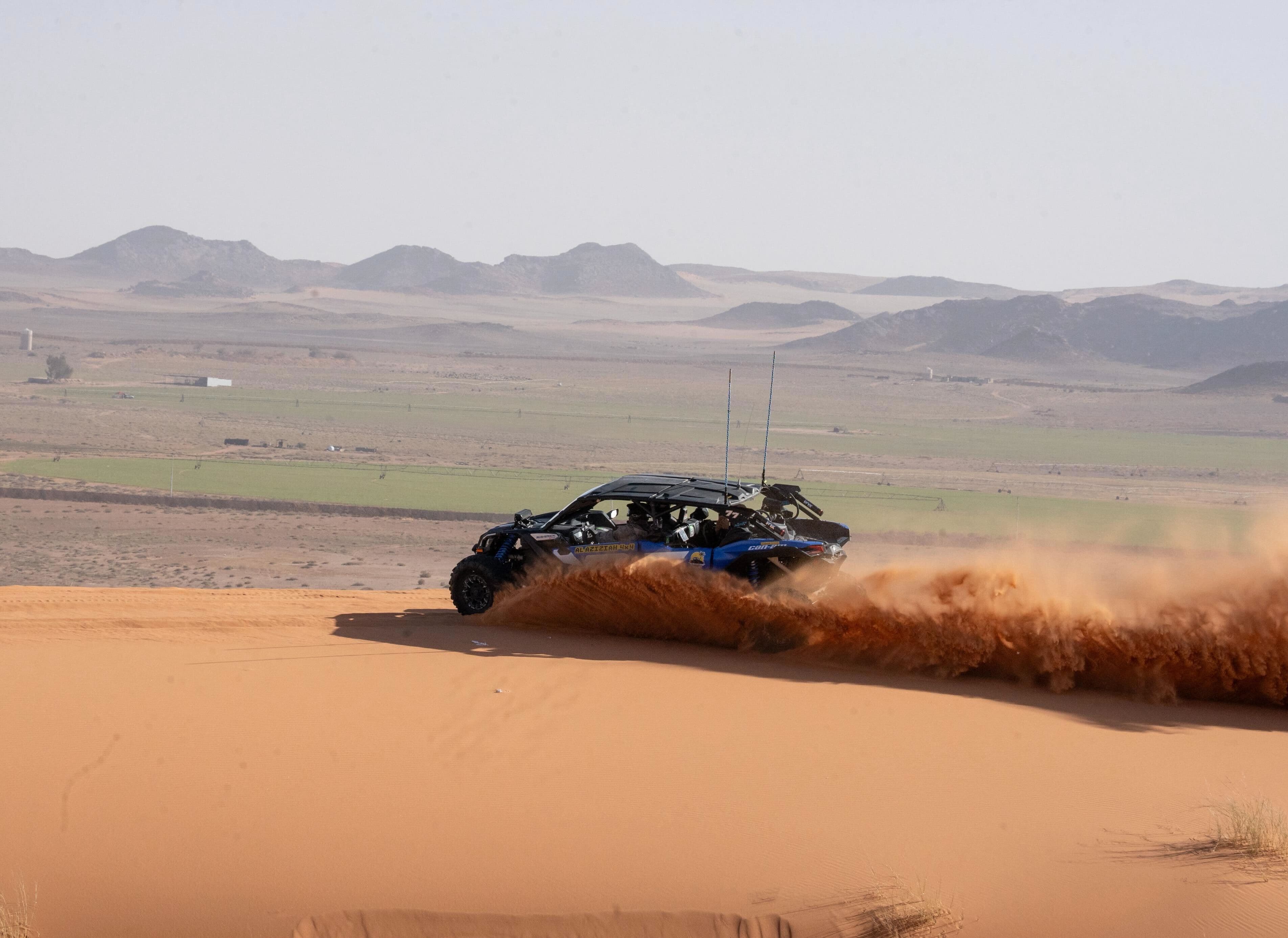 Dune bashing and sandboarding experience in Hail