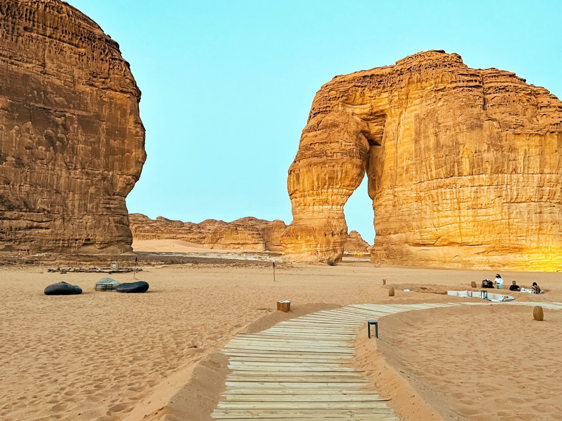 A tour of Al-Ula's wonders: Elephant Mountain and the Old Town