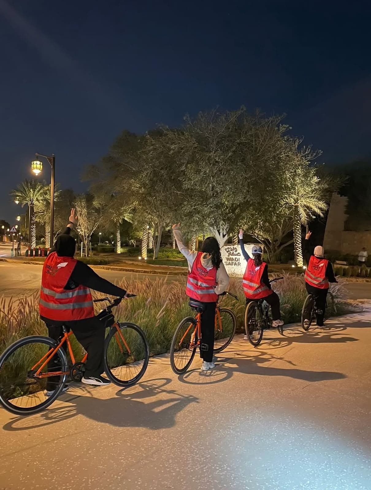 الرياض: جولة دراجات نسائية في وادي حنيفة