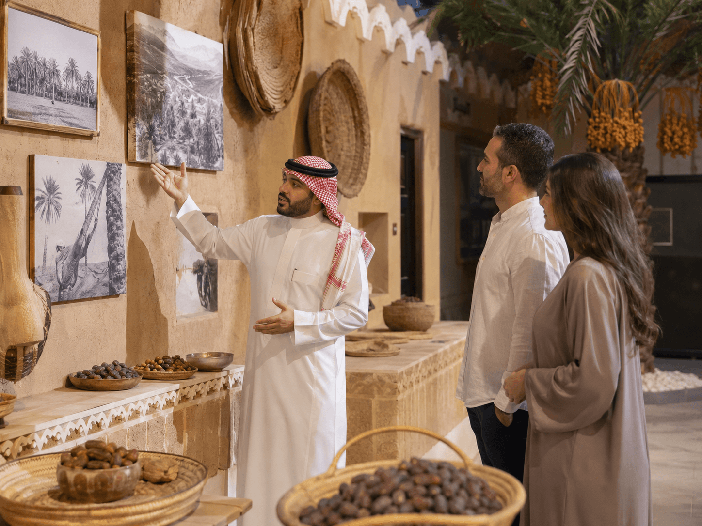 Transportation to the Madinah Dates Festival with a complimentary ticket to the Palm Museum