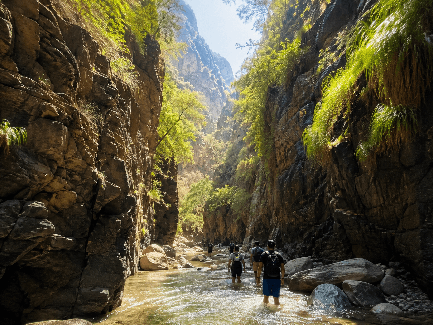 Abha: Wadi Lajab and Black Mountain Adventure